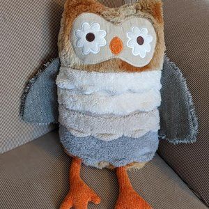 Pier 1 "Sophie" Stuffed Owl Pillow Decor Character
